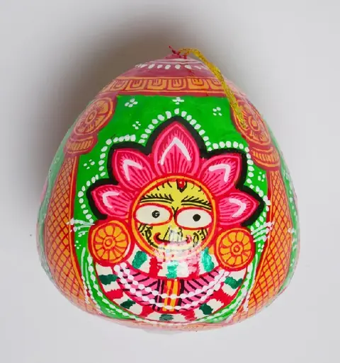 The Subhadra Painted Coconut, Green