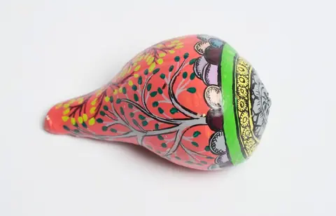 The Coral Tree Painted Shankha