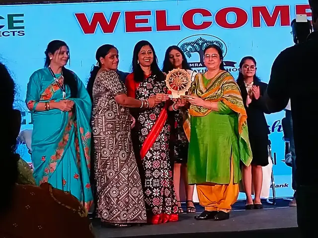 Honouring Women Achievers: memento by Abriella Paintings for BCE Connects