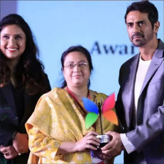 Felicitated by Arjun Rampal