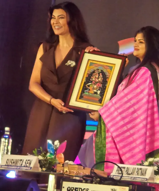 A Pattachitra for Sushmita Sen memento