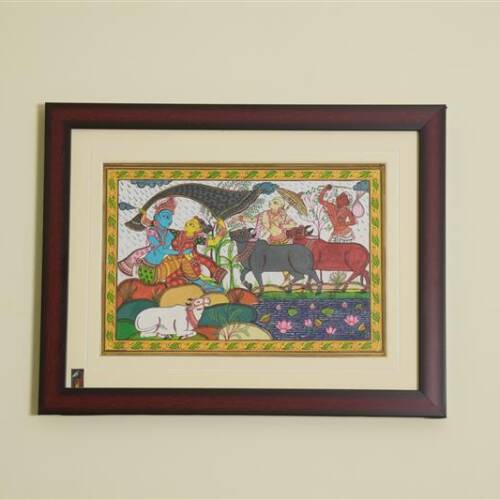 Radha-Krishna’s Rain Serenade