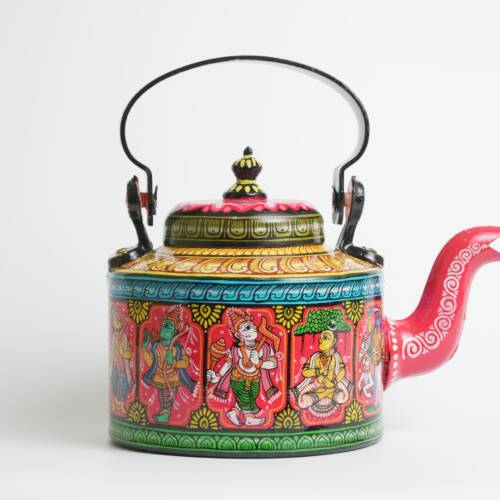 Cosmic Colors Dashavatar Pattachitra Kettle