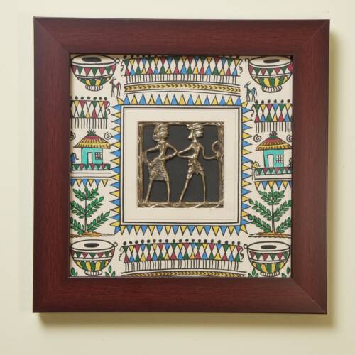 The Companions Brass Framed Artwork