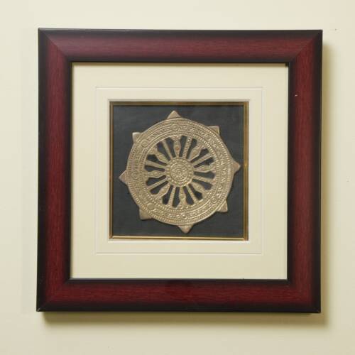 Konark Chakra Dokra Brass Framed Artwork