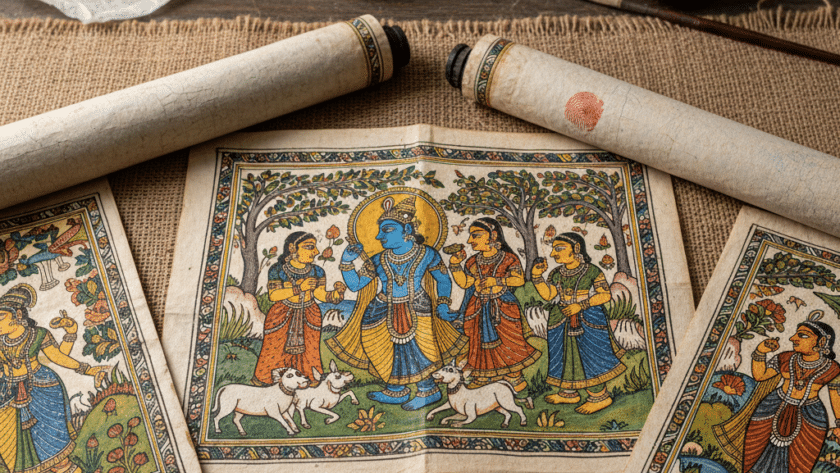 tribal art painting